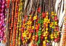 Artesanato Ind�gena Patax� Colares de sementes