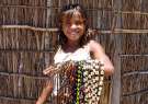 Artesanato Ind�gena Patax� Colares de sementes