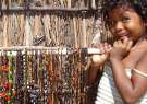 Artesanato Ind�gena Patax� Colares de sementes