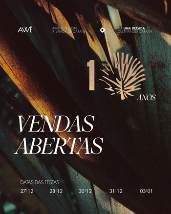 AWÊ Réveillon Caraíva